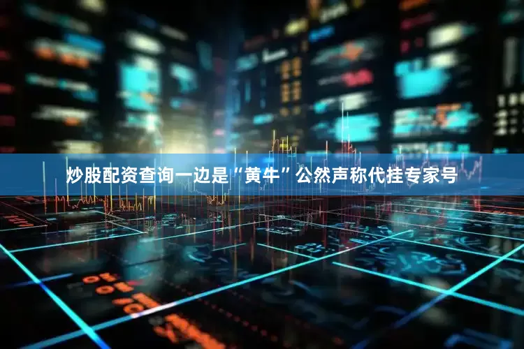 炒股配资查询一边是“黄牛”公然声称代挂专家号