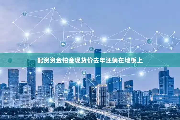 配资资金铂金现货价去年还躺在地板上