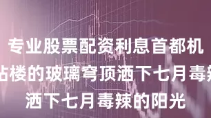 专业股票配资利息首都机场T3航站楼的玻璃穹顶洒下七月毒辣的阳光