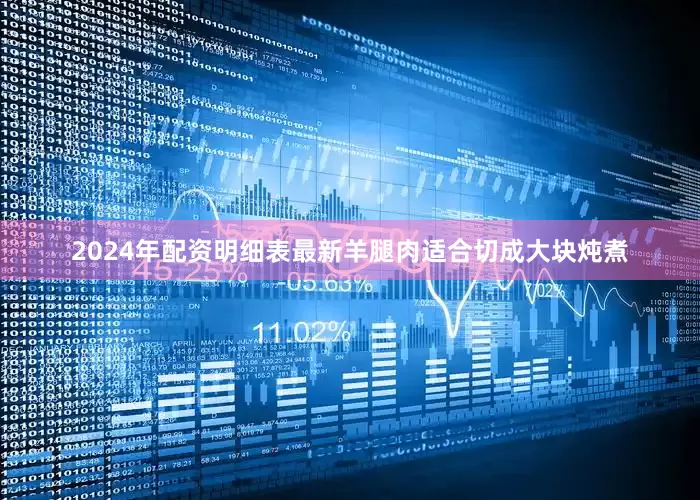 2024年配资明细表最新羊腿肉适合切成大块炖煮